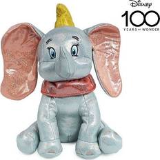 Disney 100th Anniversary Glitter Bamse Med Lyd Dumbo