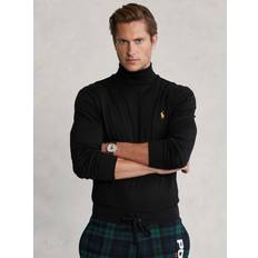 Ralph Lauren Polo Long Sleeve Turtleneck Pullover Jumper, Black