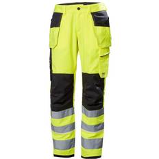 Yellow Work Pants Helly Hansen Workwear UC-ME 77512_369 Työhousut huomioväri, keltainen Huomioväri, keltainen