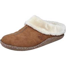 Rieker Slippers Rieker Faux Fur Trim Slippers