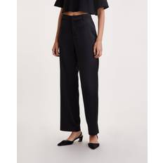 Ahlvar Gallery Silkebukser Dame Satin - Sort