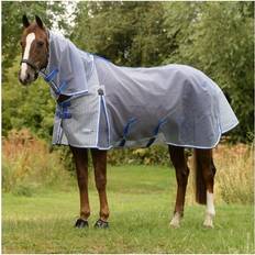 Weatherbeeta Couvertures pour Chevaux Weatherbeeta Comfitec Ripshield Plus avec bavette ultra v. white/blue