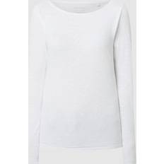 Marc O'Polo T-shirts Marc O'Polo Tshirt, Long Sleeve, Boat Neck Kvinde T-shirts hos Magasin White