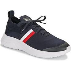 Tommy Hilfiger Blå - Herre Sko Tommy Hilfiger Sneakers MODERN RUNNER KNIT STRIPES Marineblå