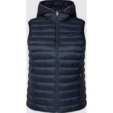 Tommy Hilfiger Women Vests Tommy Hilfiger Women's Vest Padded Global Stripe, Blue Desert Sky