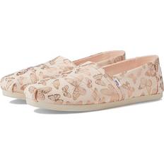 48 ⅓ Halbschuhe Toms Damen Alpargata Print Flacher Slipper, Pink Buterfly