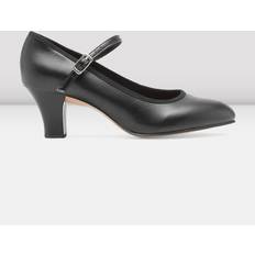 Bloch Kickline Character Shoes - Black Leather