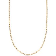 Astley Clarke GOLD PAPERCLIP CHAIN NECKLACE