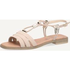 Beige - Schnürung Sandalen Caprice Damen Sandale 9-9-28103-28 336 G-Weite