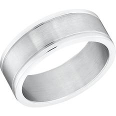 Grün - Herren Ringe s.Oliver Ring, Ringe für Herren, Stainless Steel, 60, Edelstahl