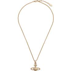 Vivienne Westwood Mayfair Bas Relief Embellished orb Necklace Gold One