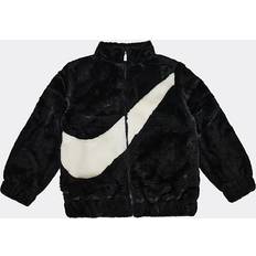 Nike Bomull Jackor Nike Jacka Soft & Cozy Fuskpäls Svart år 98 Vinterjacka