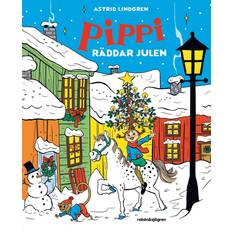 Pippi räddar julen (Inbunden)