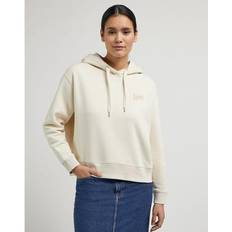 Lee Dame Sweatere Lee Embroidered Logo Hoodie In Cotton Mix