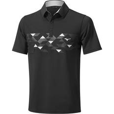 Cuadros Polos Mizuno Checker Polo Shirt Black