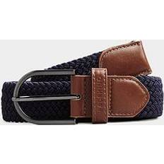 BadRhino Canvas Belt, Navy, 52-58, Men 52-58 Navy