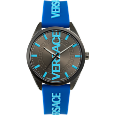 Versace Watches Versace V-vertical Blue VE3H00823 Silicone One Size