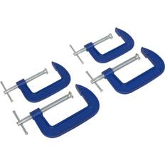 G-Clamps Loops Piece Set Heavy Duty Forged 75mm G-Clamp