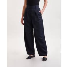 Skind Bukser By Malene Birger Piscali Mid-Waist Trousers