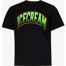 ICECREAM Black College T-Shirt BLACK