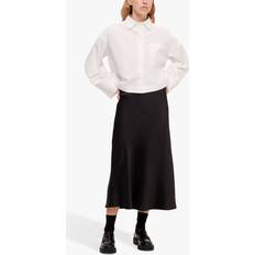 Best Gonne Selected Satin Midi Skirt