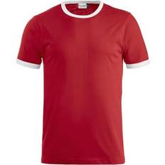 Clique Unisex T-shirts Clique Nome T-Shirt Red