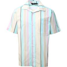 A rayas - Hombre Camisas Nicce Camiseta Deuce SS - Multicolore