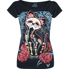Florals T-shirts RED by EMP Full Volume by EMP Keep Me Going T-Shirt black