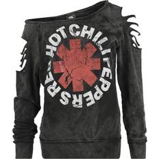 Modal - Sweatshirts Jumpers Red Hot Chili Peppers Crest Sweatshirt dark grey