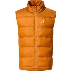 Oro - Uomo Gilet Haglöfs Puffy Mimic Vest Men Golden Brown - Herren