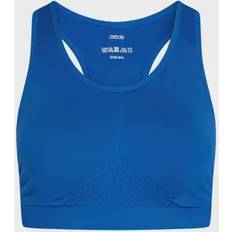 Blåa - Nylon BH:ar Zebdia Seamless sports BH, Cobalt