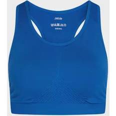 Nylon BH-er Zebdia Women's Seamless Sports Bra Blue