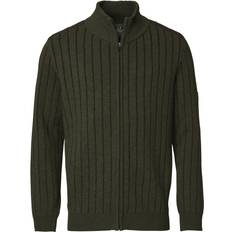 Chevalier Jakt Cardigans Chevalier Fjord Plated Ull Grønn Cardigan