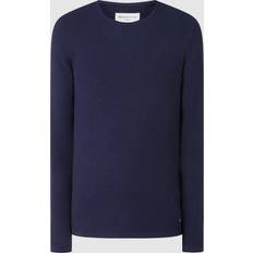 Denim/Jeanstyg - Herr Tröjor Tom Tailor Denim Mäns sicksack basic tröja