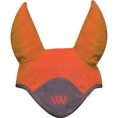 Orange Horse Bonnets Woof Wear 2022 Horse Hi-Viz Fly Veil Orange