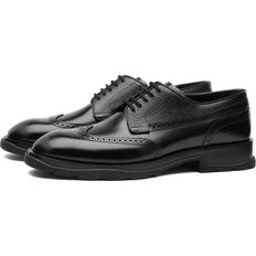 Alexander McQueen Herre Lave sko Alexander McQueen Læder Derby Sko - Sort