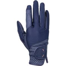 Oro - Uomo Guanti Coldstream Childrens/Kids Next Generation Blakelaw Diamante Riding Gloves Navy/Rose Gold