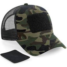 Multifargete - Unisex Capser Beechfield patch snapback trucker kappe pc3956 Camo Einheitsgröße