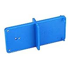 Hilitand 2pcs Hinge Hole Jig Template Hinge Hole Drill Guide Locator Hinge Hole Template for DIY Carpentry Door Cabinet Assemble