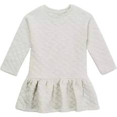 Baby - Everyday Dress Dresses Blue Zoo Baby Girls Quilted Sweat Dress Grey