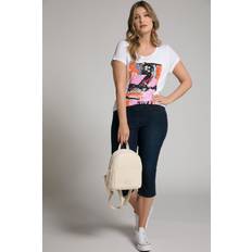 Lana Jeans Ulla Popken Capri - Blu