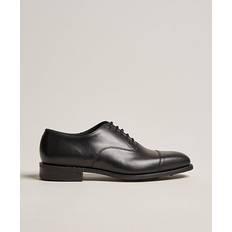 Snøring Oxford Loake 1880 Aldwych Single Dainite Oxford Black Calf Svart