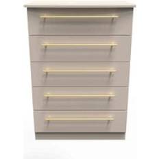 Yellow Chest of Drawers Swift Haworth Ready Assembled 5 Chest of Drawer