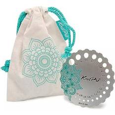 Naaldmeters Knitpro The Mindful Collection Sterling Metal Naildmeter
