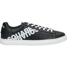 Mirrored Logo Black Sneakers