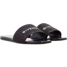 Givenchy Women Slides Givenchy Black 4G Sandals 004 Black/White IT