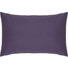 Polyester Pillow Cases Belledorm Mauve Easycare Percale Pillow Case (76x51cm)