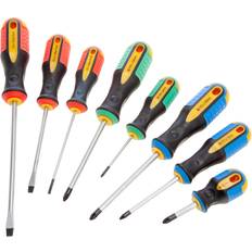 Piece Screwdriver Set Case Slotted Phillips & Pozi Xtrade