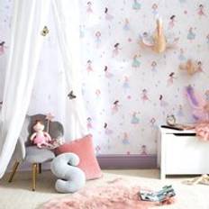 Wallpapers Dunelm Meadow Fairies Wallpaper MultiColoured