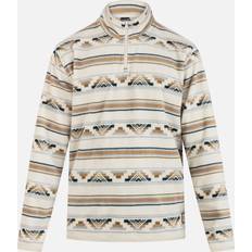 Hurley Mesa Windchill 1/4 Zip Fleece Bone